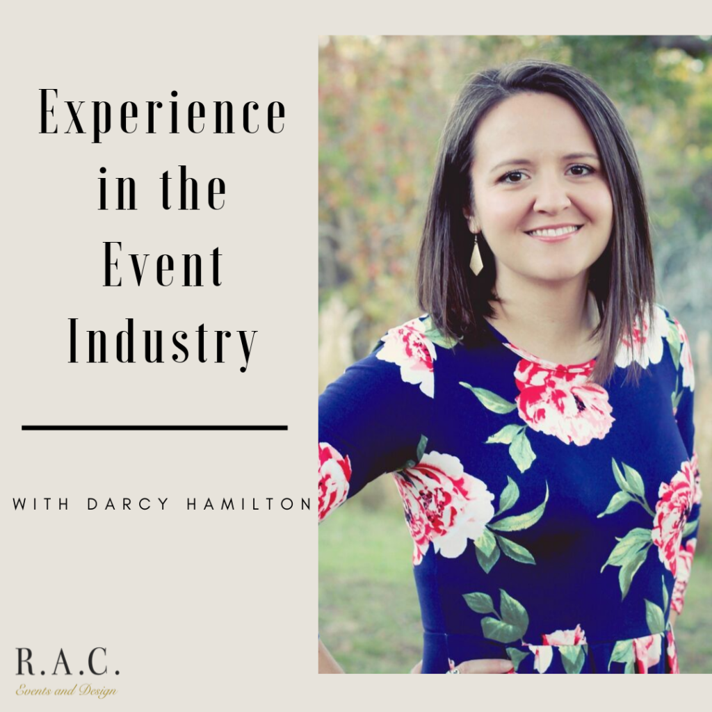Experience in the Events Industry