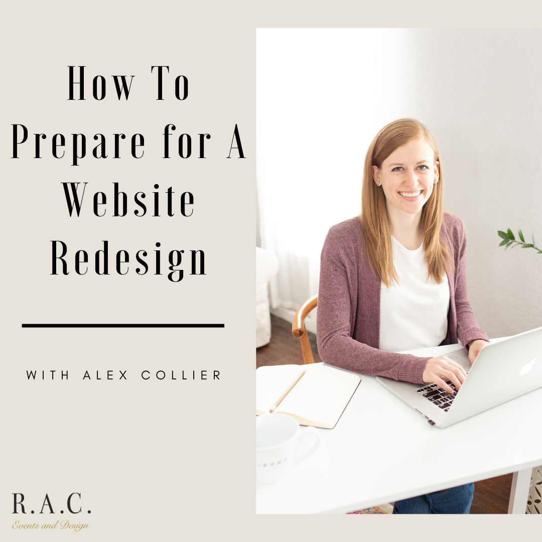 How to Prepare a Website for a Redesign with Alex Collier